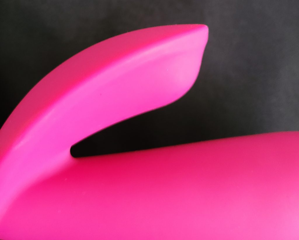 ohmibod snuggle rabbit arm close up