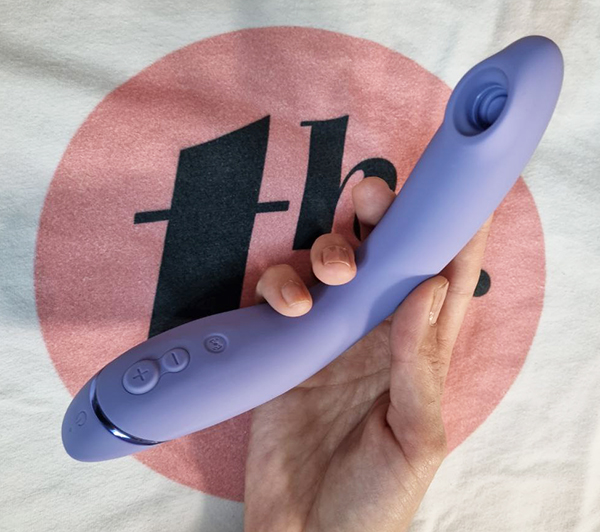 G-spot suction vibrator