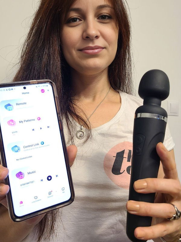 Domi 2 best app-controlled wand vibrator