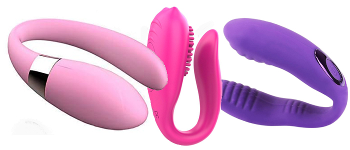 U-shaped vibrators