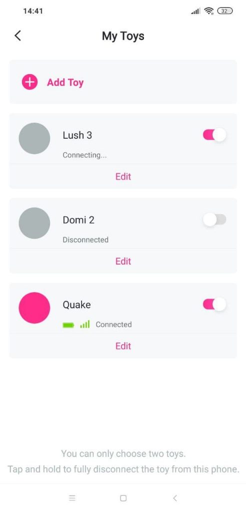 Connect Lovense toys to Remote App