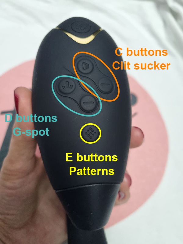 Womanizer Duo Button Control