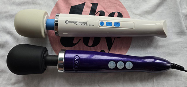 Doxy Die Cast vs Magic Wand Rechargeable