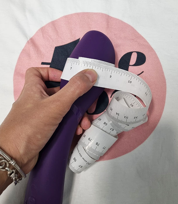 We-Vibe Wand 2 Measurements