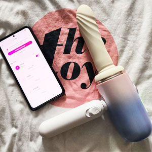 Lovense Spinel Thrusting, Heating, Vibrating App-controlled Dildo