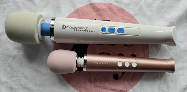 Magic Wand next to Le Wand Petite