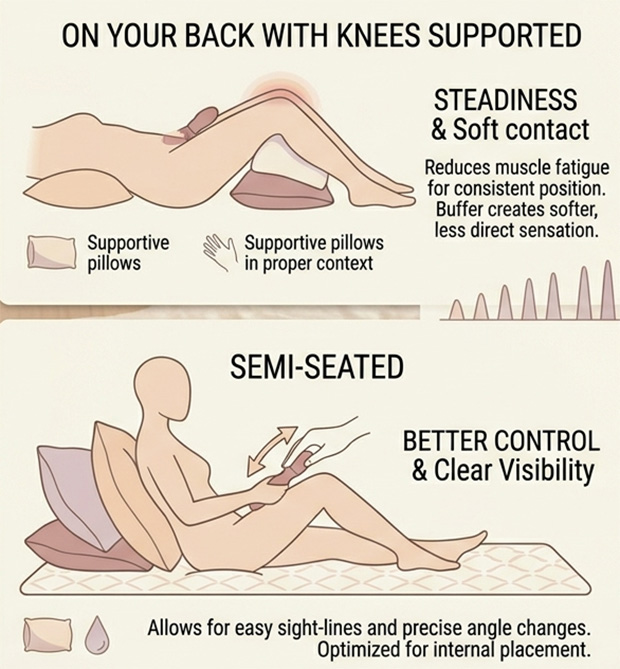 Best Solo Positions for Using a Vibrator Comfortably and Effectively