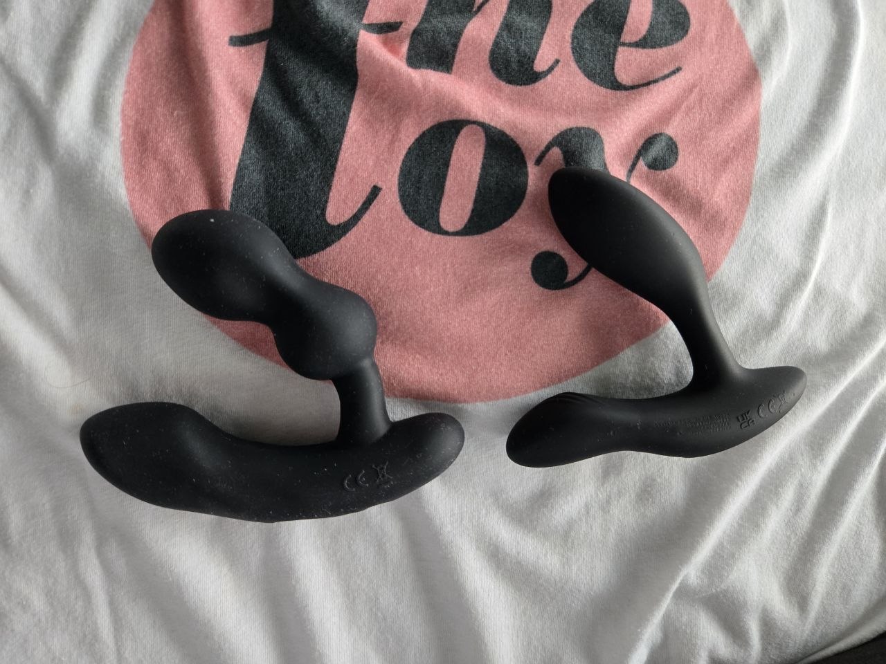 Lovense Edge 2 compared to We-Vibe Vactor+ side by side