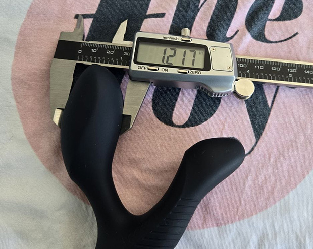 arcwave perk measurement with a digital caliper