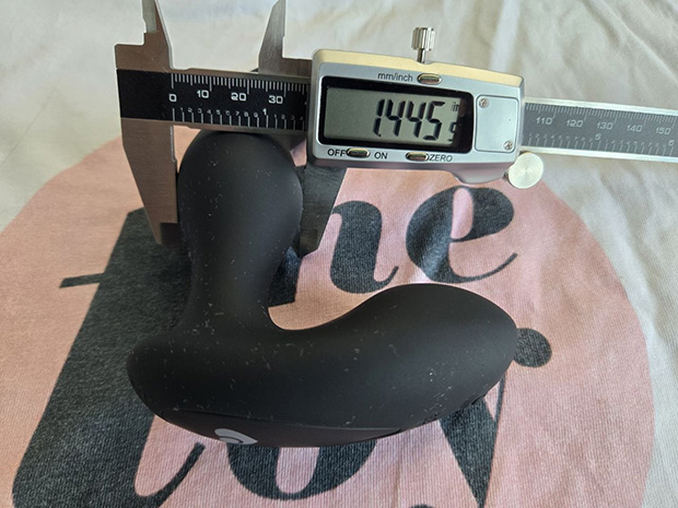lovehoney high roller measuremnt