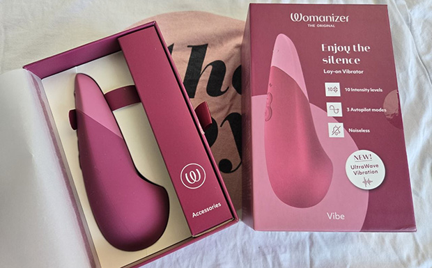 womanizer vibe in box