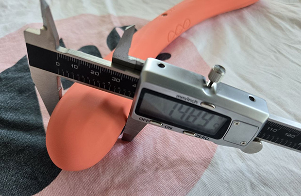 LELO Boomerang precise measurements