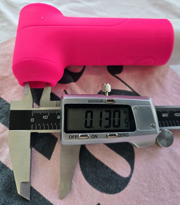 Precise measurement of the Lovense Fizz mouth demonstrated