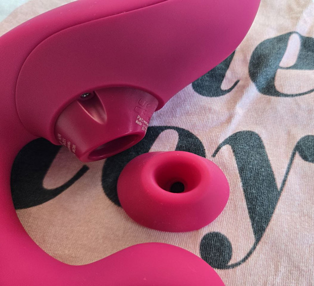womanizer blend mouth closup